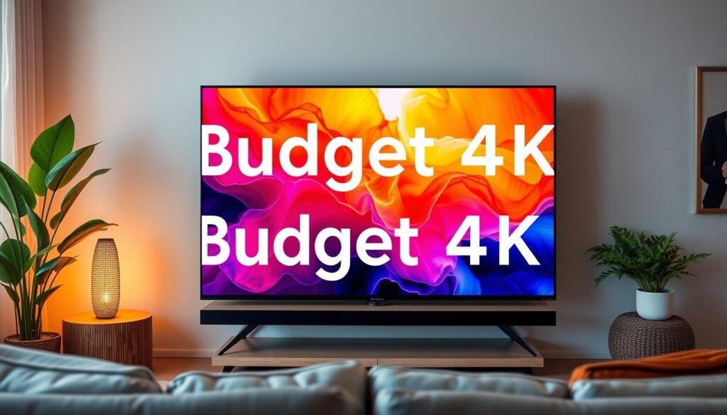 Den bästa 4K-TV:n på en budget