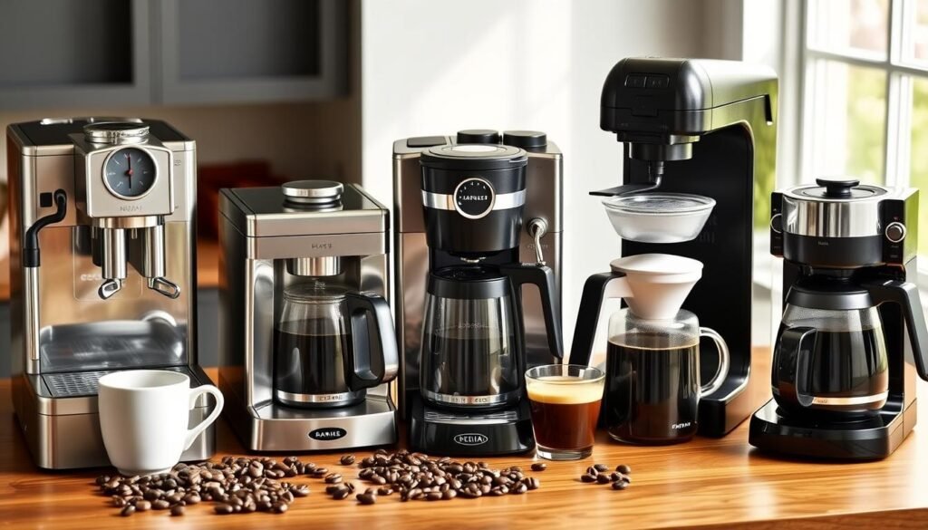 Olika typer av kaffemaskiner Olika typer av kaffemaskiner