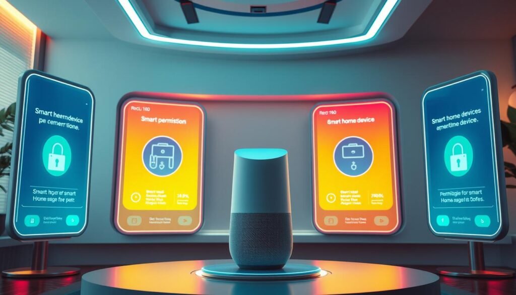 Google Home behörighetssystem